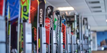 Ski equipment rental